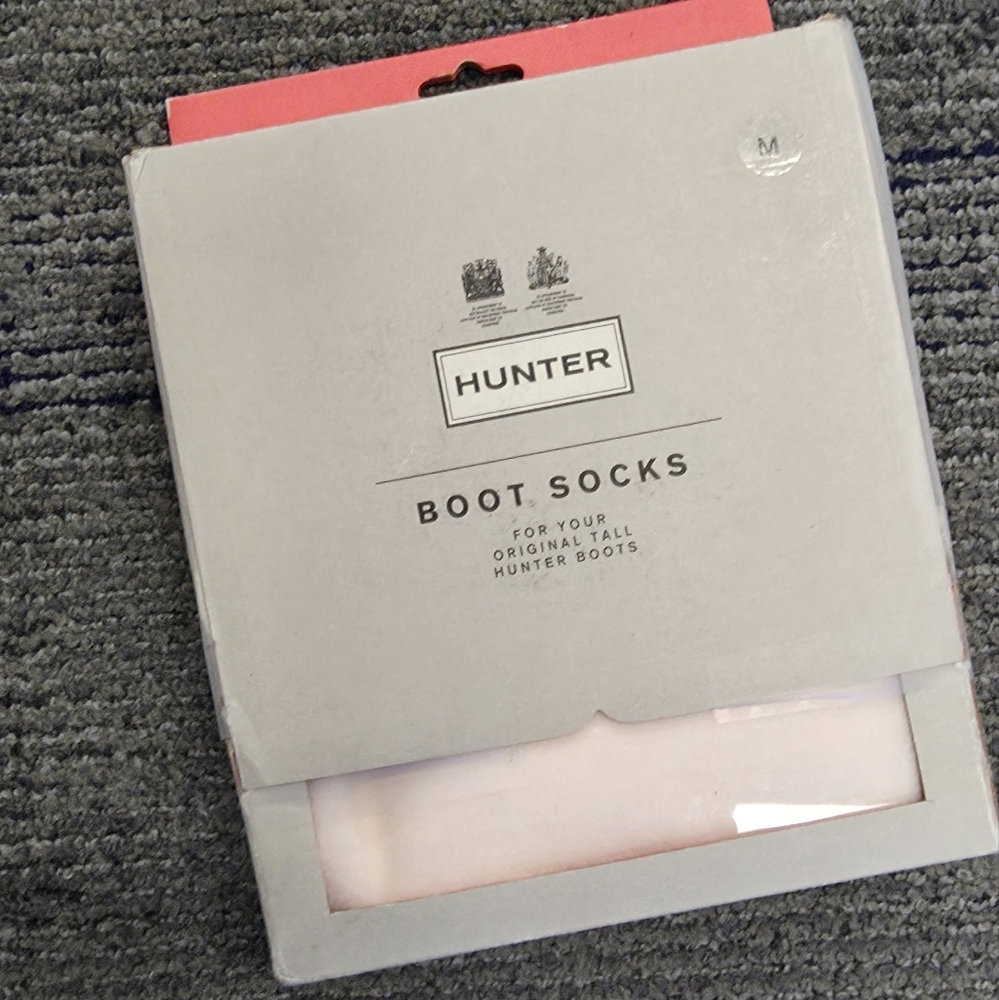 Hunter Casual Pink Boot Socks